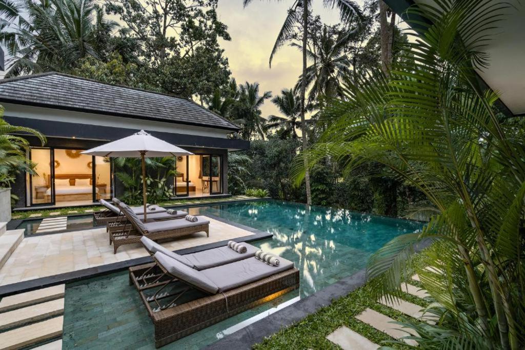 Luxury Escape 6 Bedroom Tropical Private Villa Cyn Ubud Esterno foto